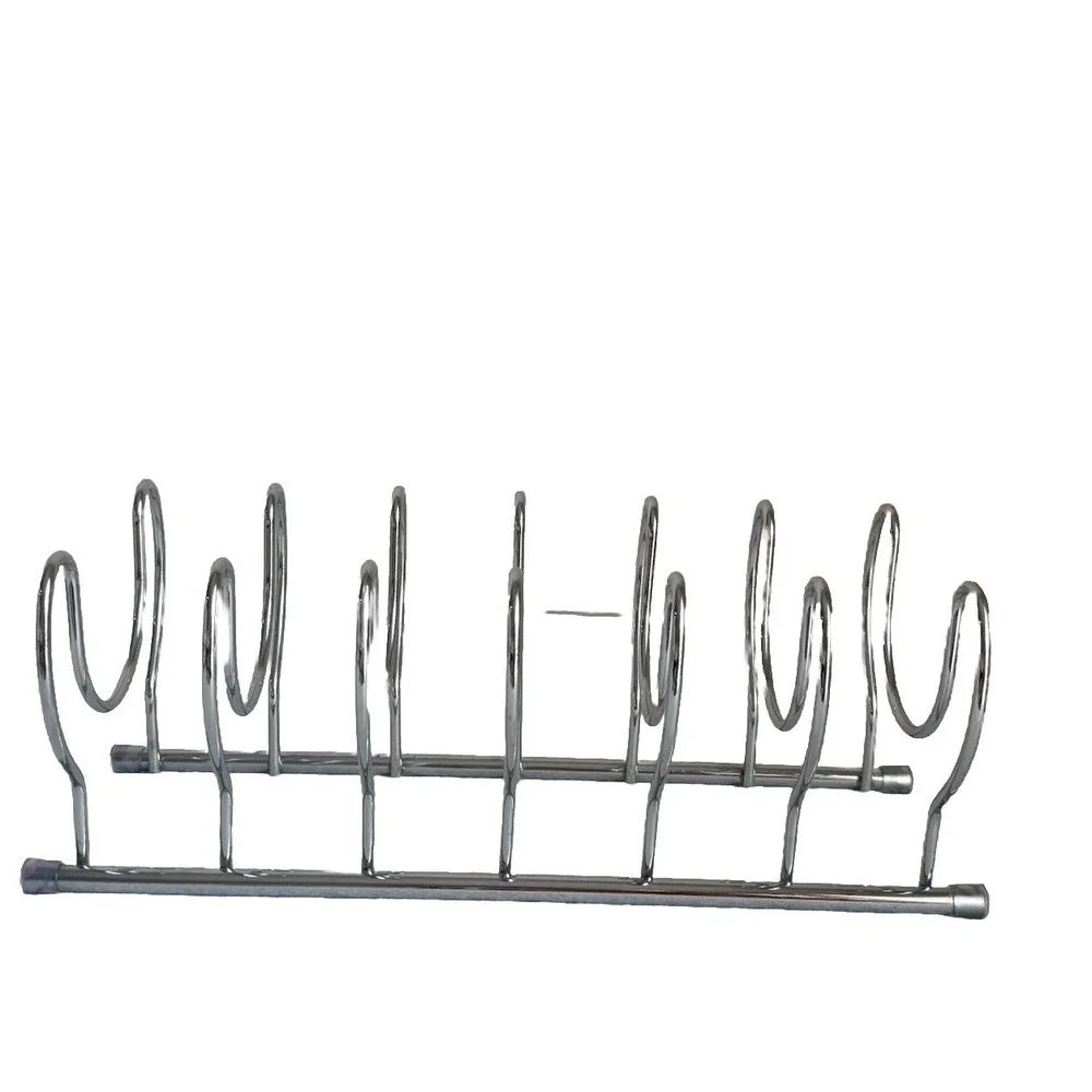 Spectrum Chrome Dish Or‎ Pan Divider Kitchen Cabinet Organizer Storage